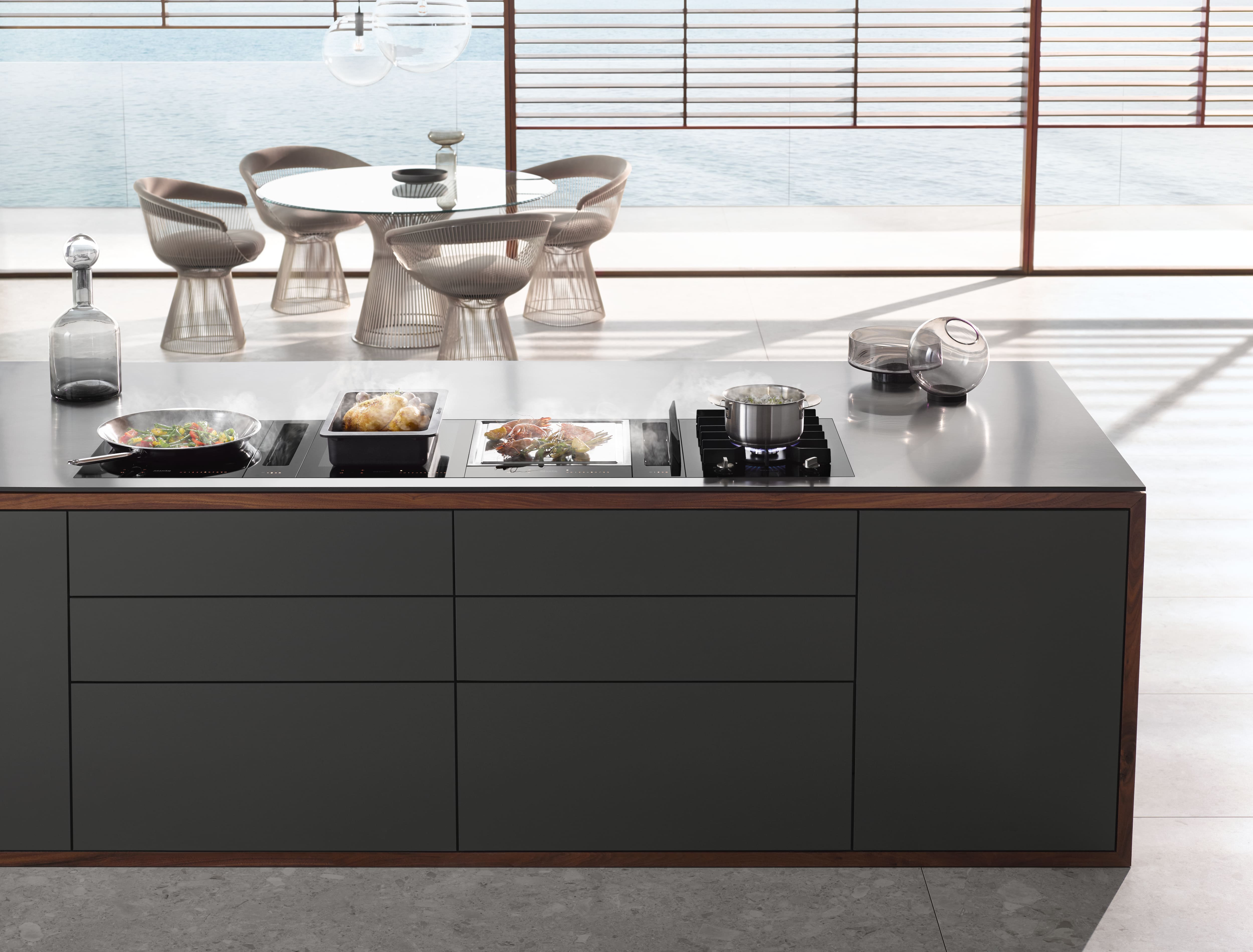 MIELE CS7102-1FL SMARTLINE gaskookplaat - domino