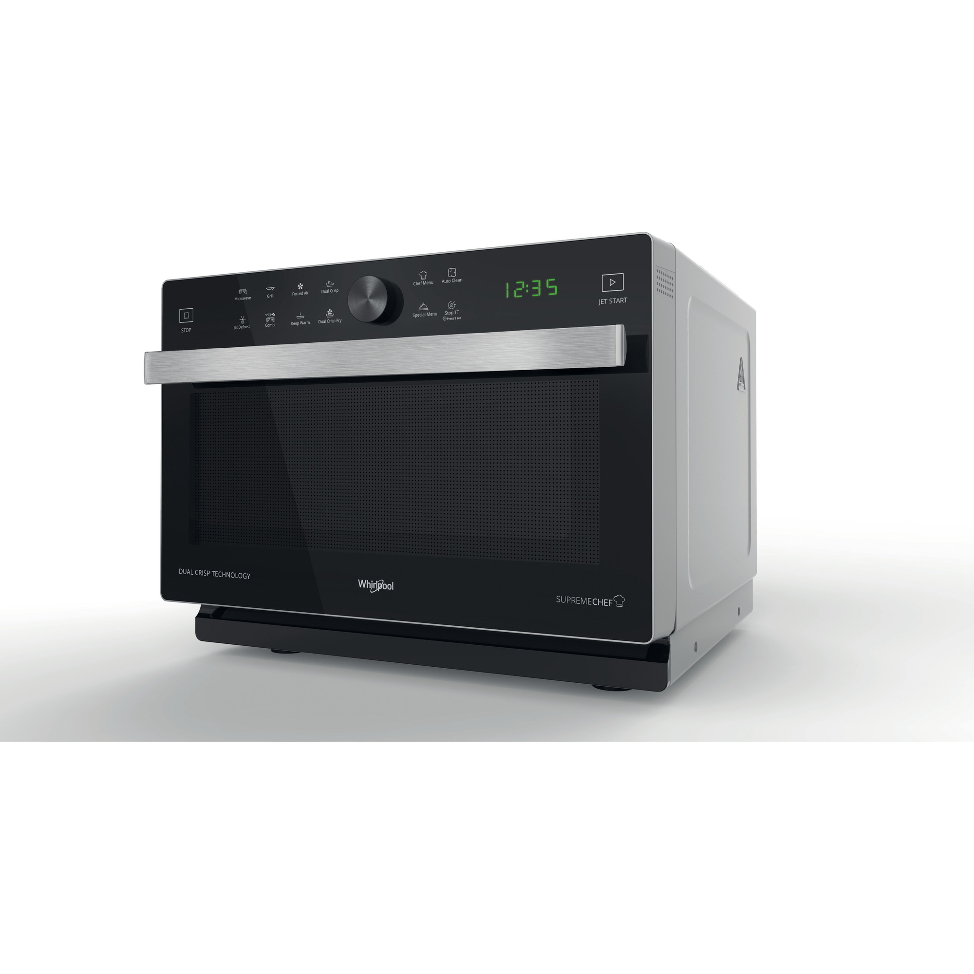 WHIRLPOOL MWSC833SB microgolfoven - combi - 38cm