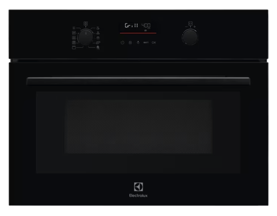 ELECTROLUX EVM6E46Z 600 microgolfoven met grill - 45cm ELECTROLUX EVM6E46Z 600 microgolfoven met grill - 45cm