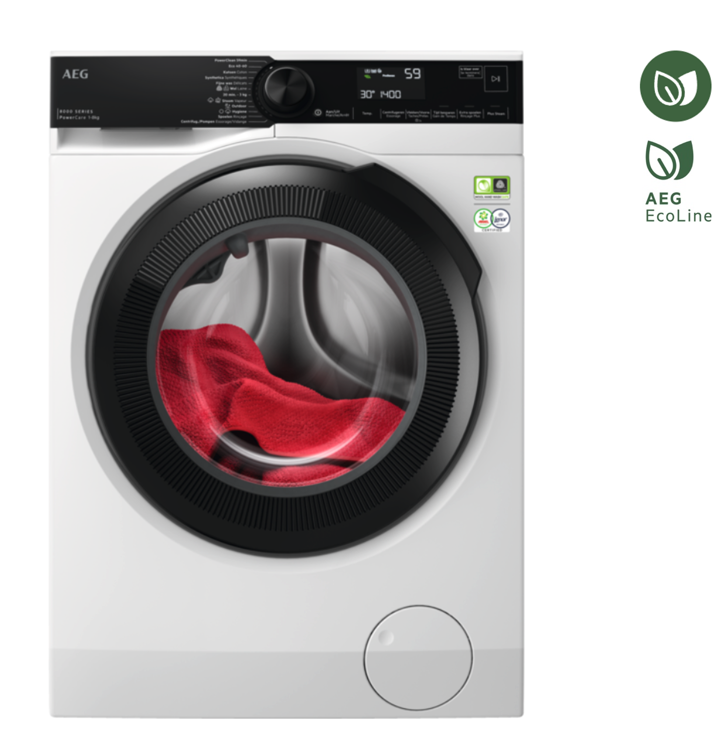 AEG LR86R844 8000 wasmachine AEG LR86R844 8000 wasmachine