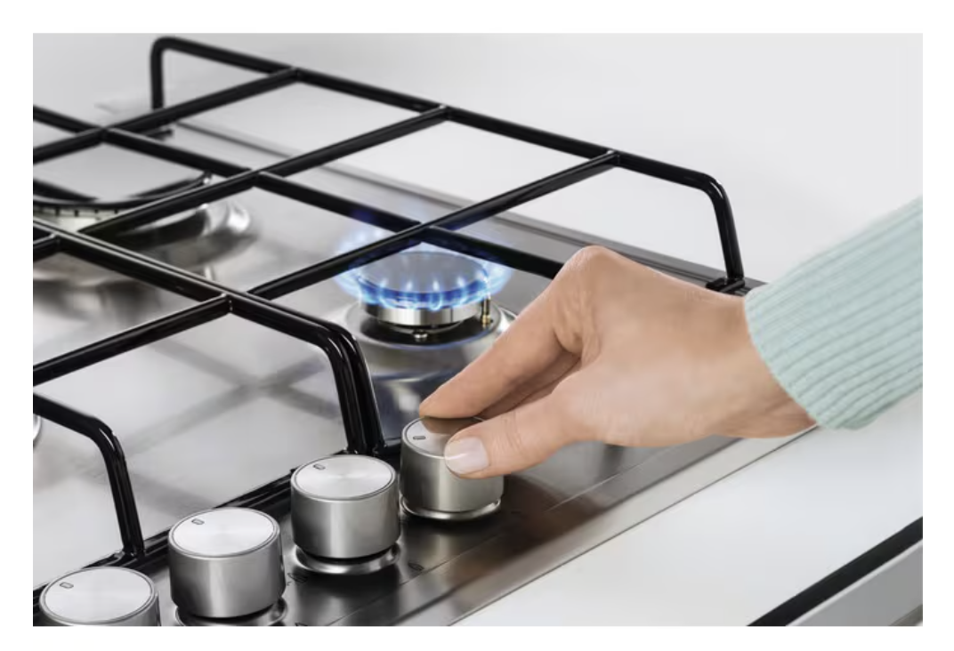 ELECTROLUX KGS6404SX 300 gaskookplaat - 60cm ELECTROLUX KGS6404SX 300 gaskookplaat - 60cm