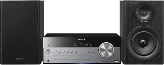 SONY CMTSBT100B Micro Hifi-Systeem - Zilver SONY CMTSBT100B Micro Hifi-Systeem - Zilver