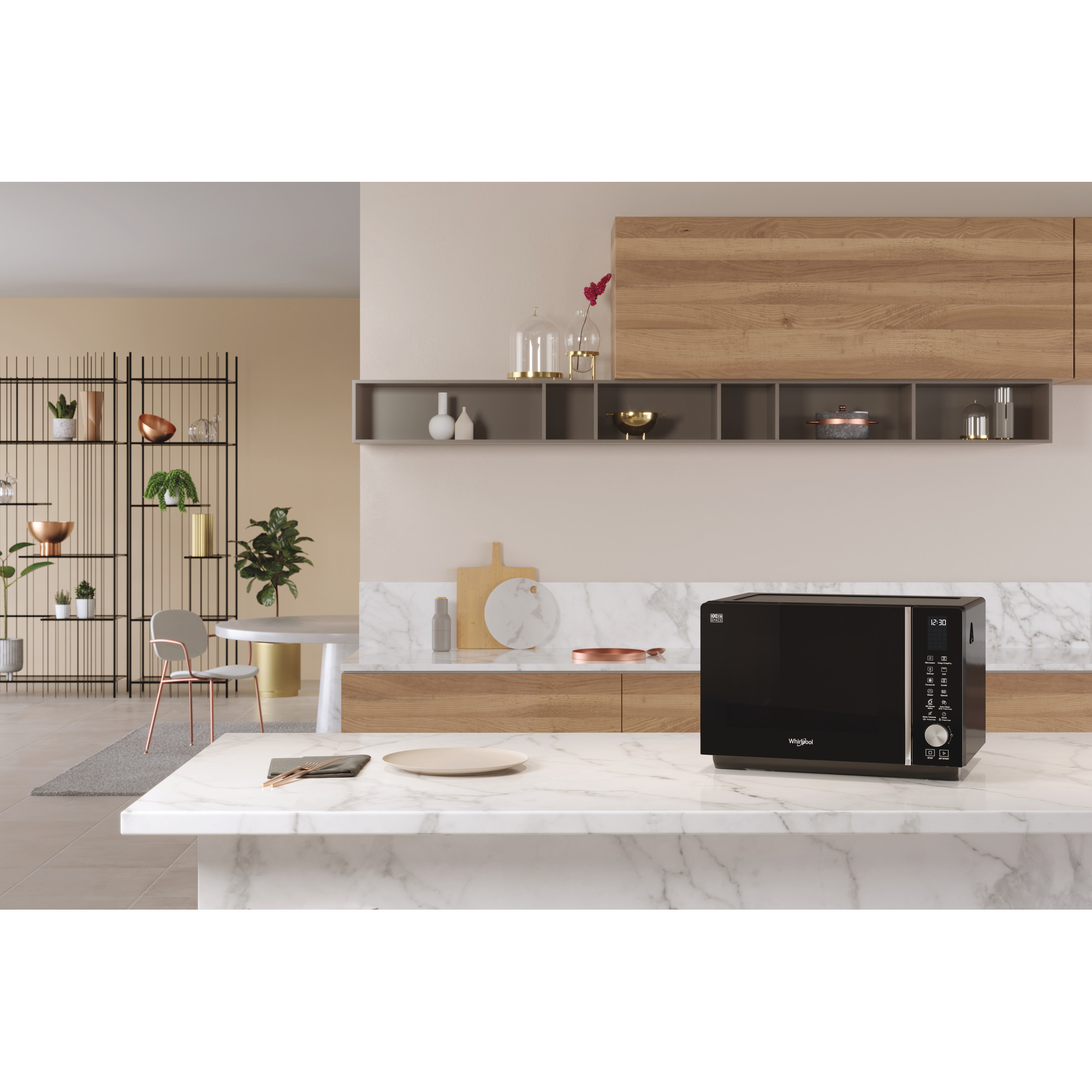 WHIRLPOOL MWF259B microgolfoven - combi - 33cm