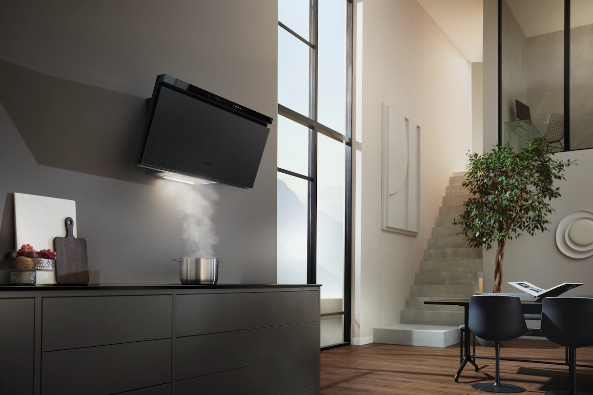 MIELE DAH4980OBSW/MATT headfree dampkap - 88cm MIELE DAH4980OBSW/MATT headfree dampkap - 88cm