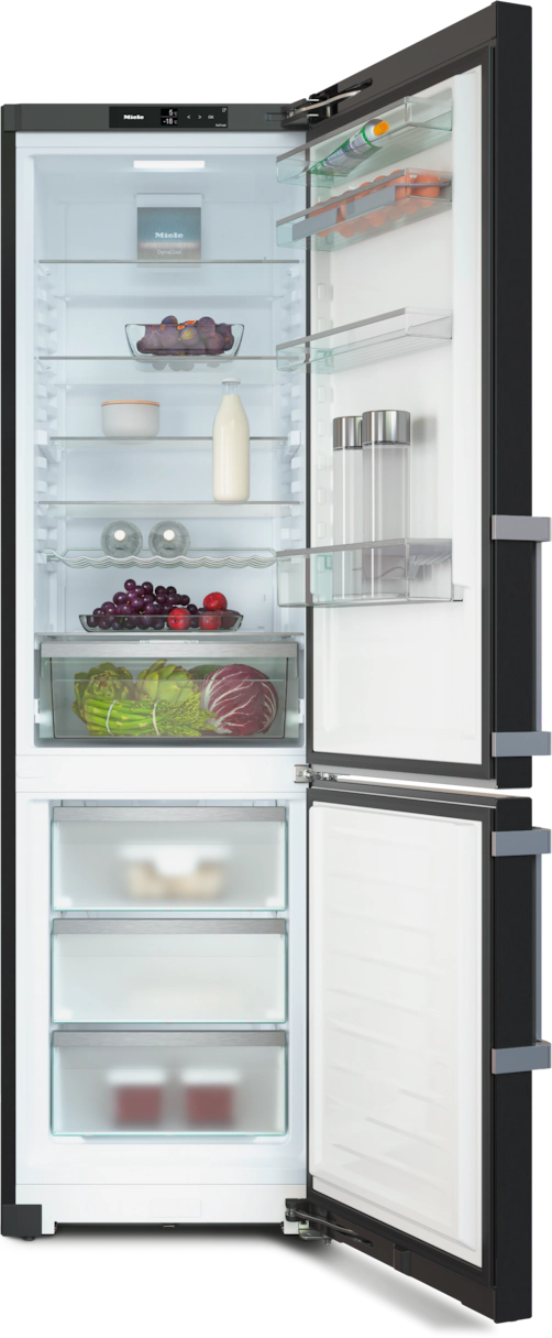 MIELE KFN4795ADBST vrijstaande koel-/vriescombinatie - 201cm
