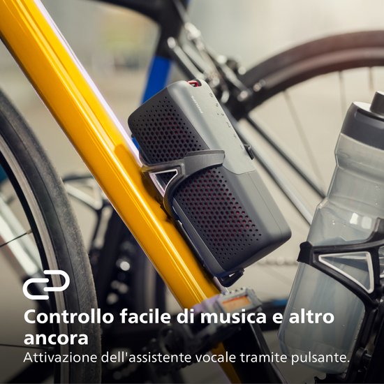 PHILIPS TAS8407B/00 Draagbare Bluetooth Speaker - Zwart PHILIPS TAS8407B/00 Draagbare Bluetooth Speaker - Zwart