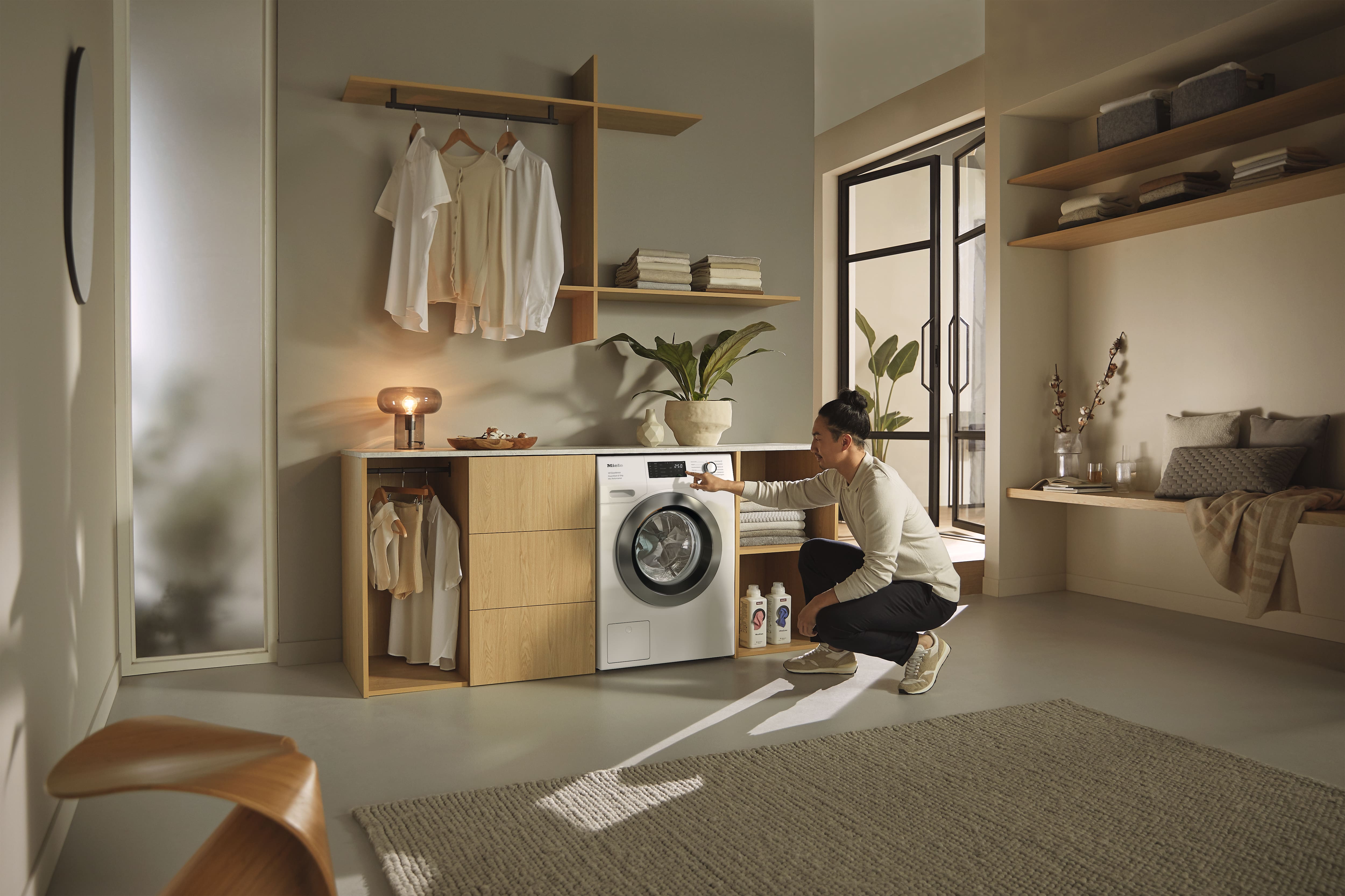 MIELE WEK375WPS CHROME EDITION wasmachine 