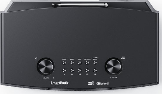 KENWOOD CR-ST700SCD-B Wifi Smart Radio - Zwart KENWOOD CR-ST700SCD-B Wifi Smart Radio - Zwart