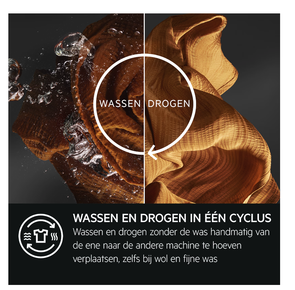 AEG LWR76UC164 7000  was- droogcombinatie AEG LWR76UC164 7000  was- droogcombinatie