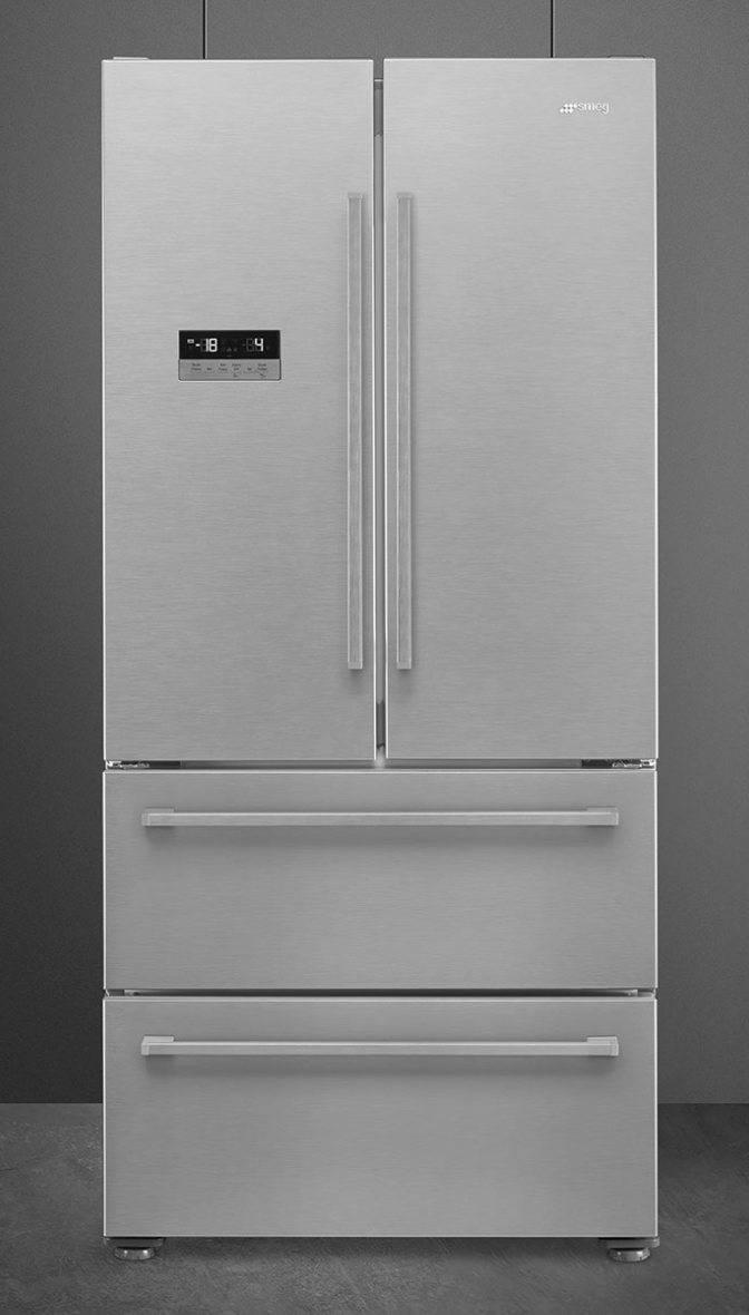 SMEG FQ55FXDE koel-/vriescombinatie - 182cm
