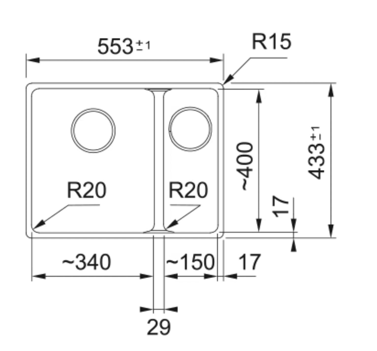 FRANKE MRG260SGL1 MARIS spoelbak FRANKE MRG260SGL1 MARIS spoelbak