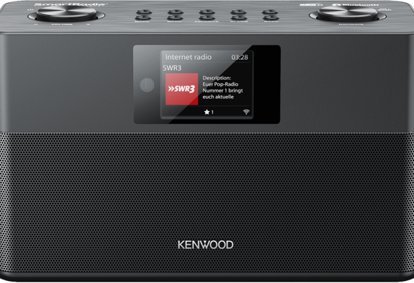 KENWOOD CR-ST120B Smart Internet Radio - DAB+ - Zwart 