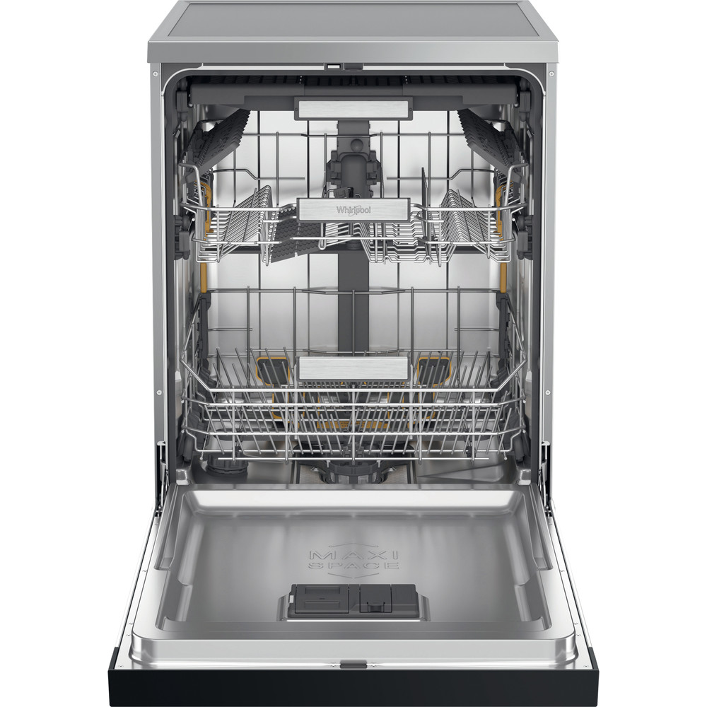 WHIRLPOOL W7FHS41X vrijstaande vaatwasser