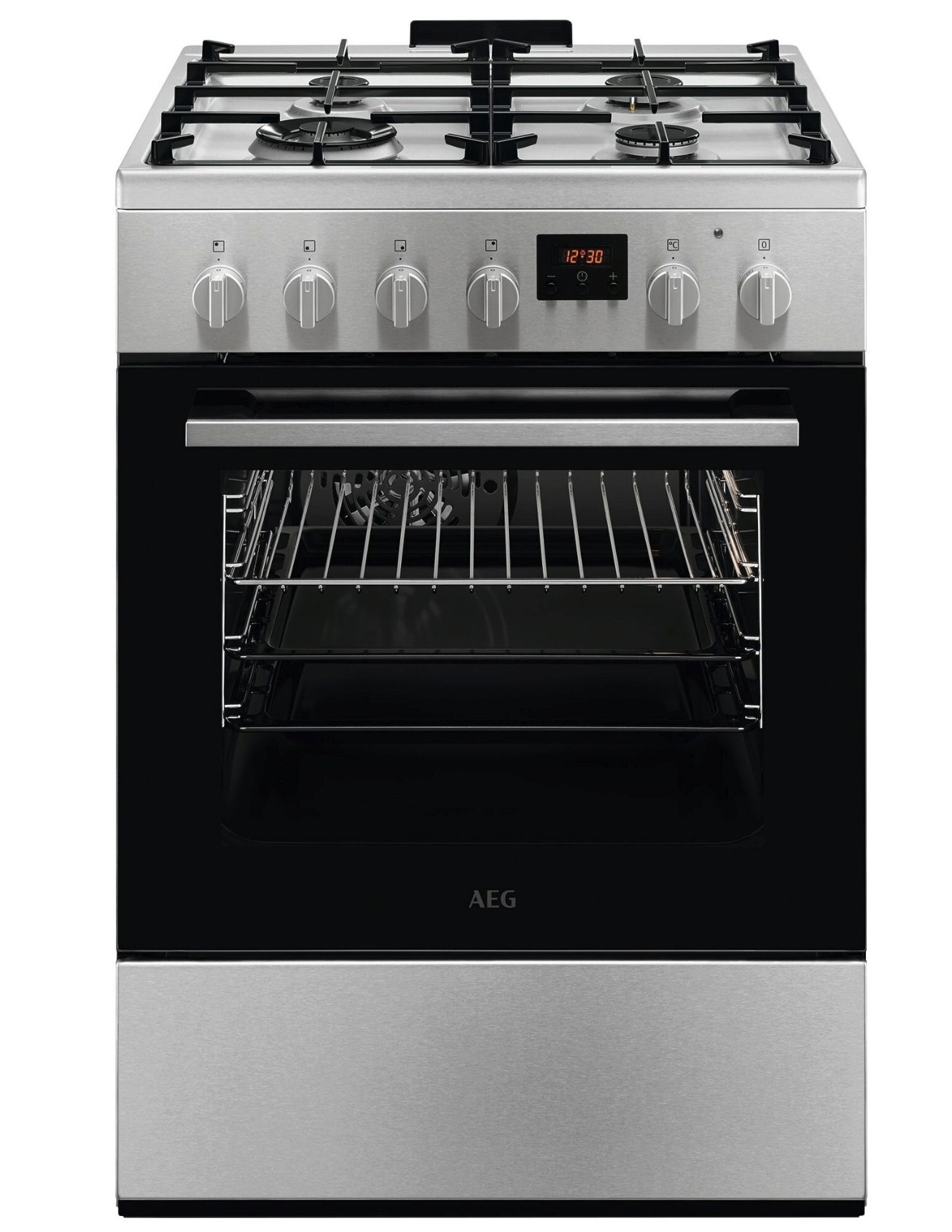AEG CKB64414BM fornuis met gaskookplaat - 60cm