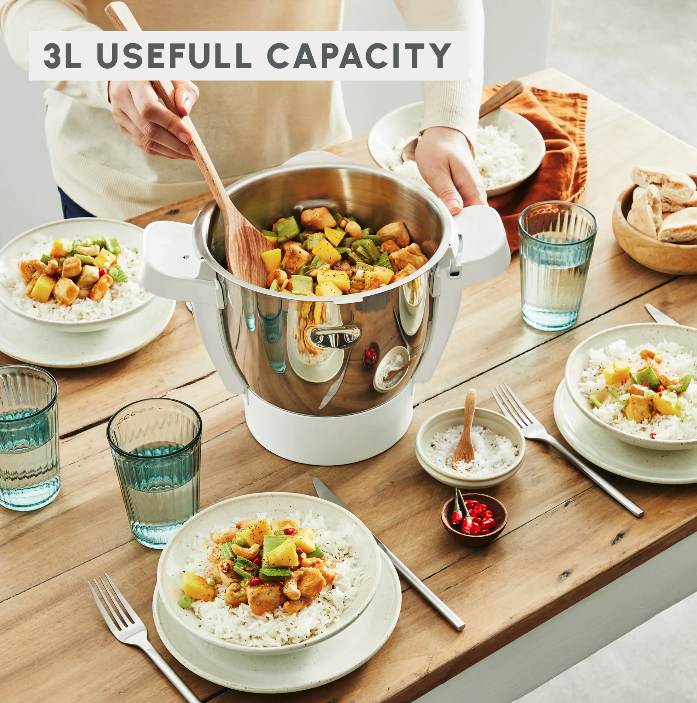 MOULINEX HF90E700 kookrobot