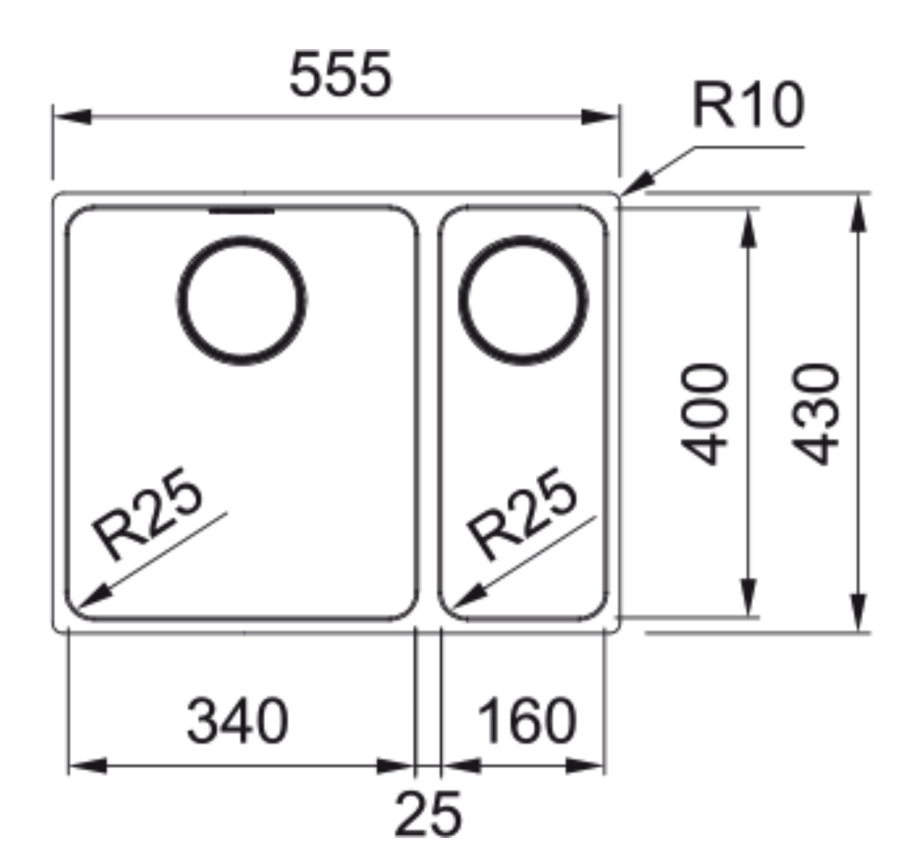 FRANKE MYX1603416LM1 MYTHOS spoelbak FRANKE MYX1603416LM1 MYTHOS spoelbak
