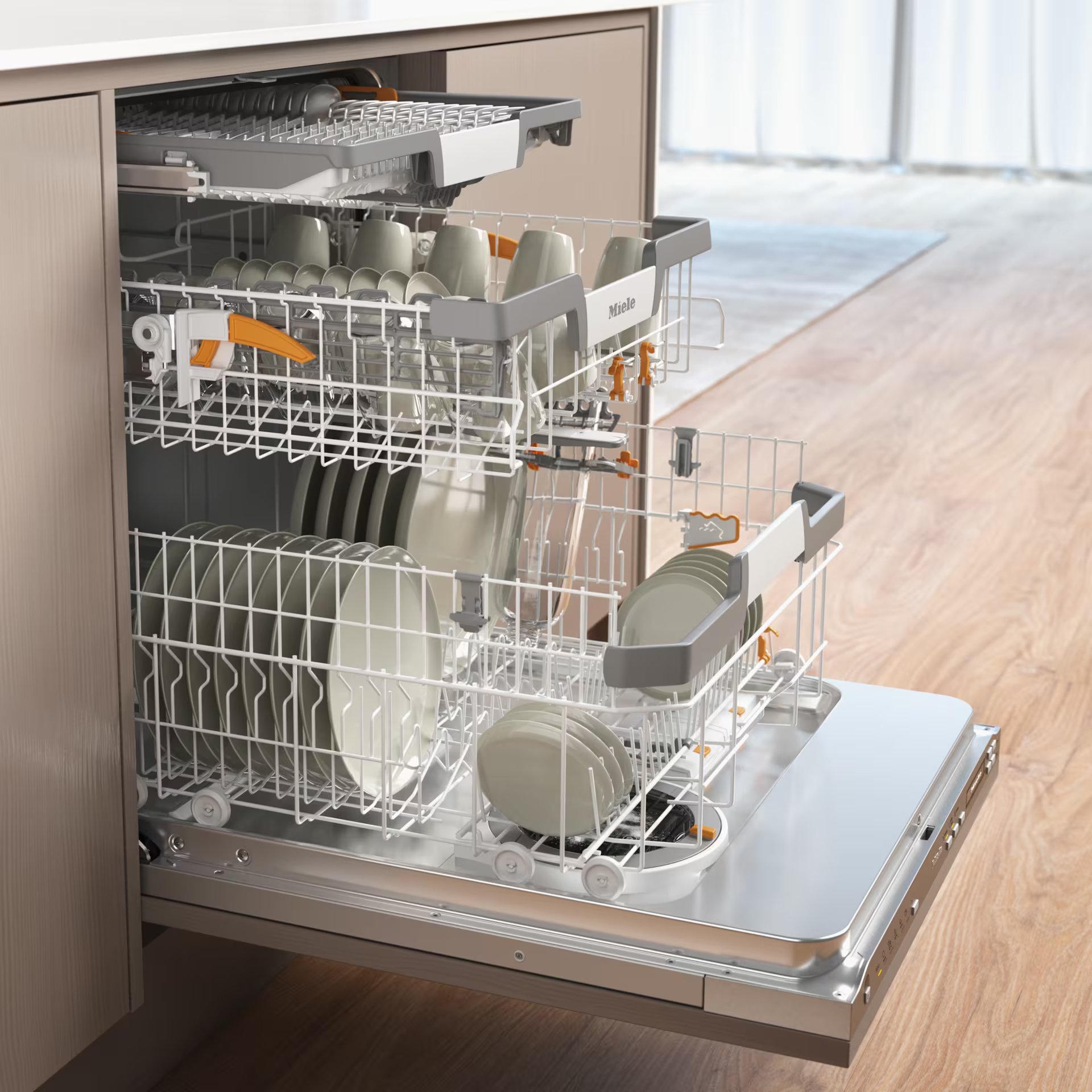 MIELE G7080SCVIAUTODOSEDST vaatwasser volledig integreerbaar