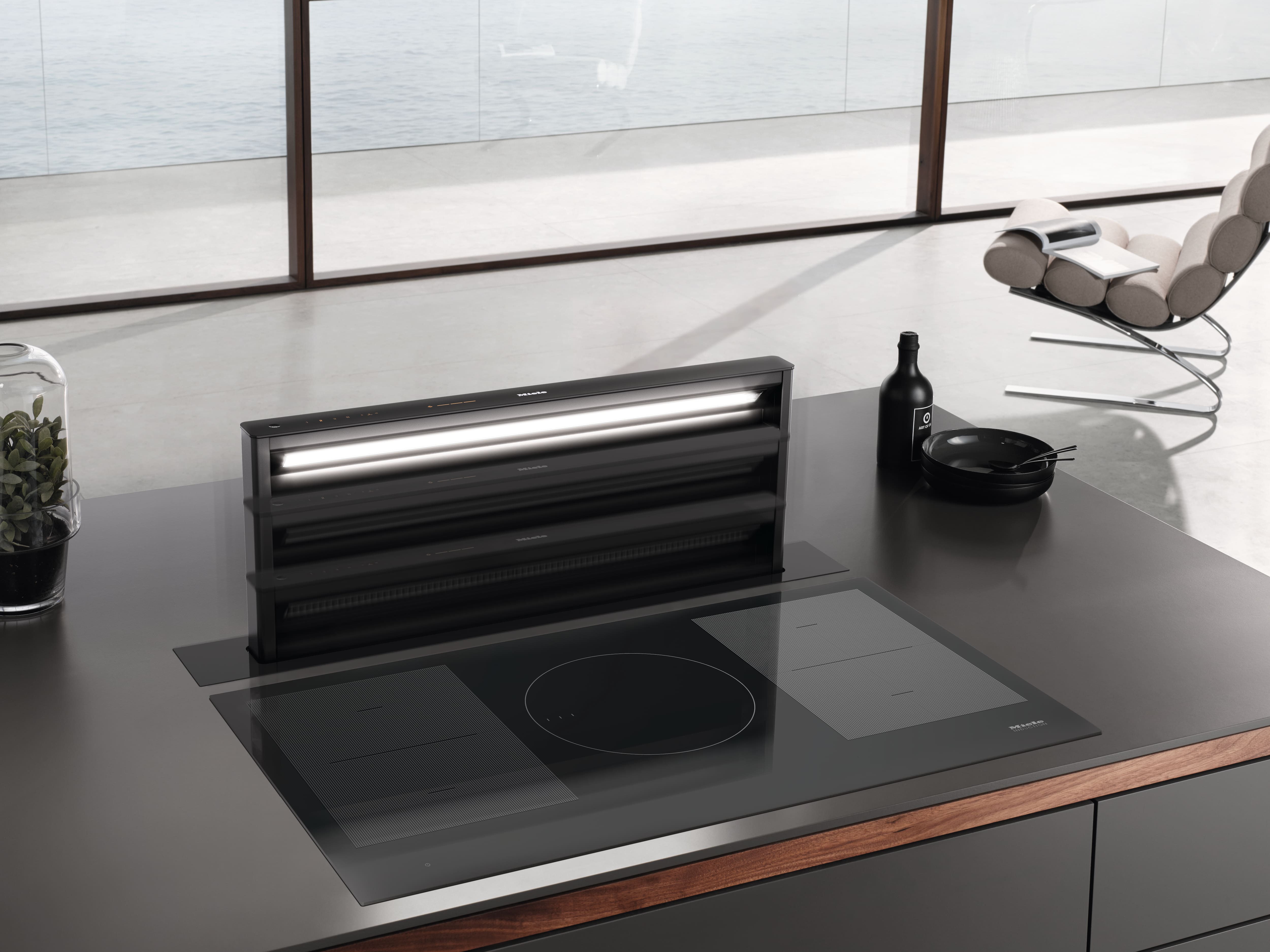 MIELE DAD4941MASW werkbladdampkap - 90cm