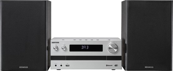 KENWOOD M-918DAB Micro Hifi-Systeem - Zilver