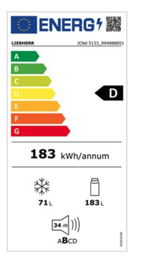 LIEBHERR ICND513322 koel-/vriescombinatie - 178cm LIEBHERR ICND513322 koel-/vriescombinatie - 178cm
