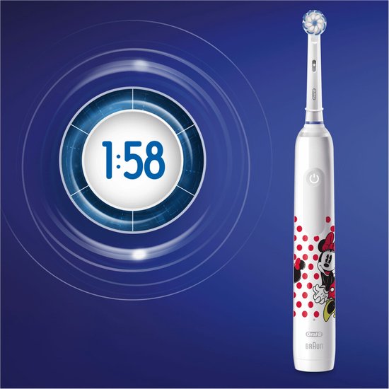 ORAL B BRJUNIORD505MIN Oral-B Junior Minnie - Elektrische Tandenborstel ORAL B BRJUNIORD505MIN Oral-B Junior Minnie - Elektrische Tandenborstel