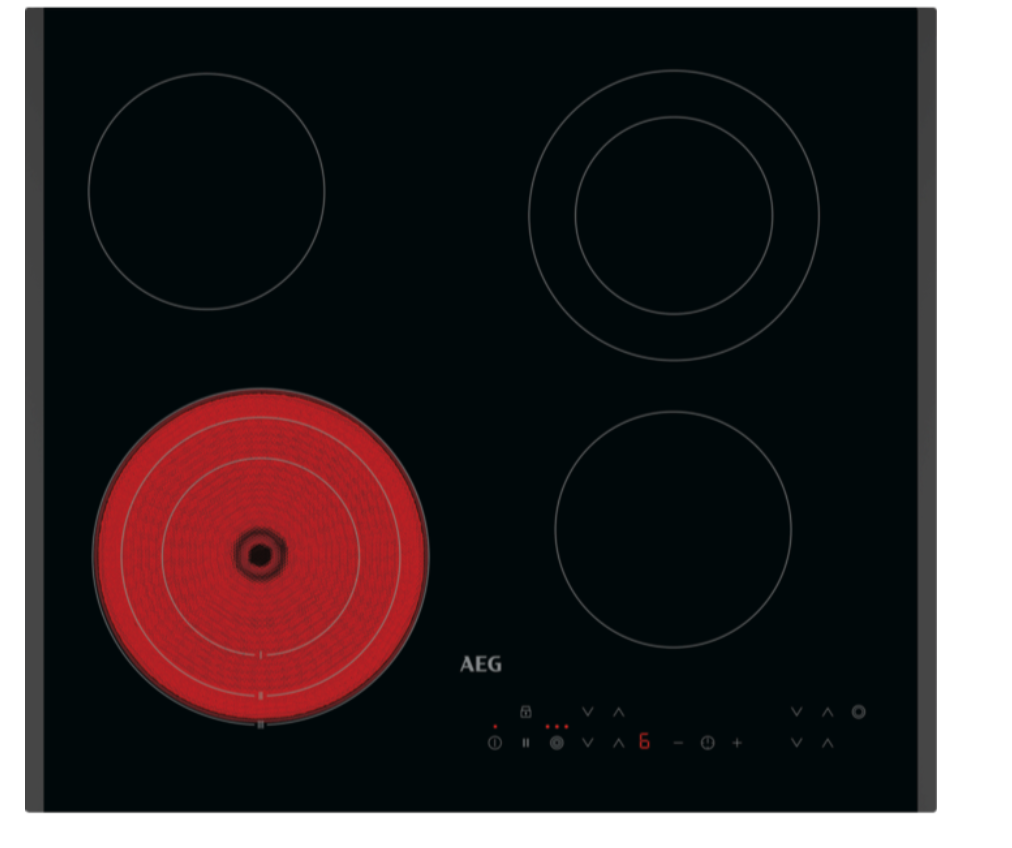 AEG NRN64A03FB 3000 vitrokeramische kookplaat - 60cm