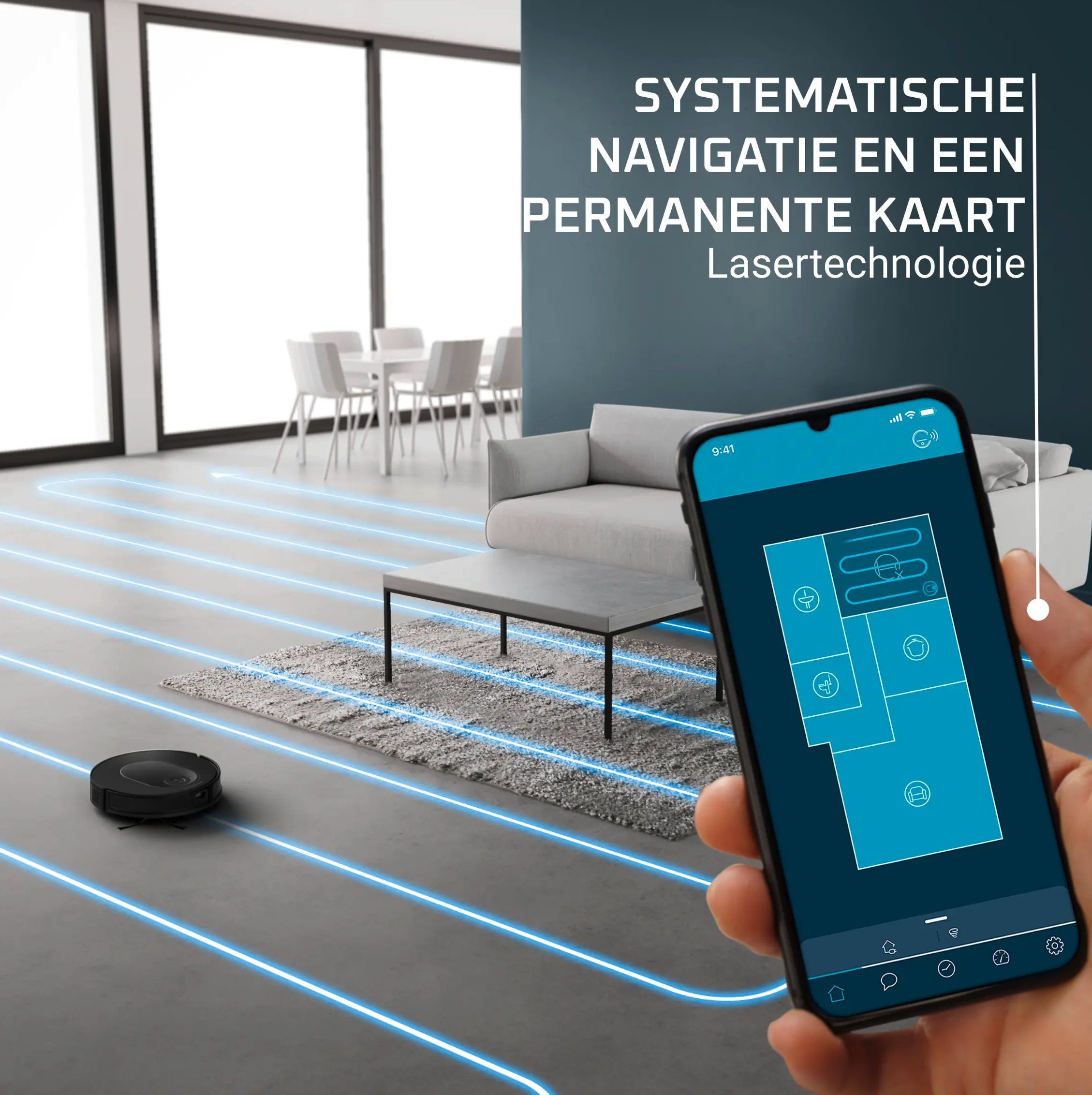 ROWENTA RR8L65WH robotstofzuiger