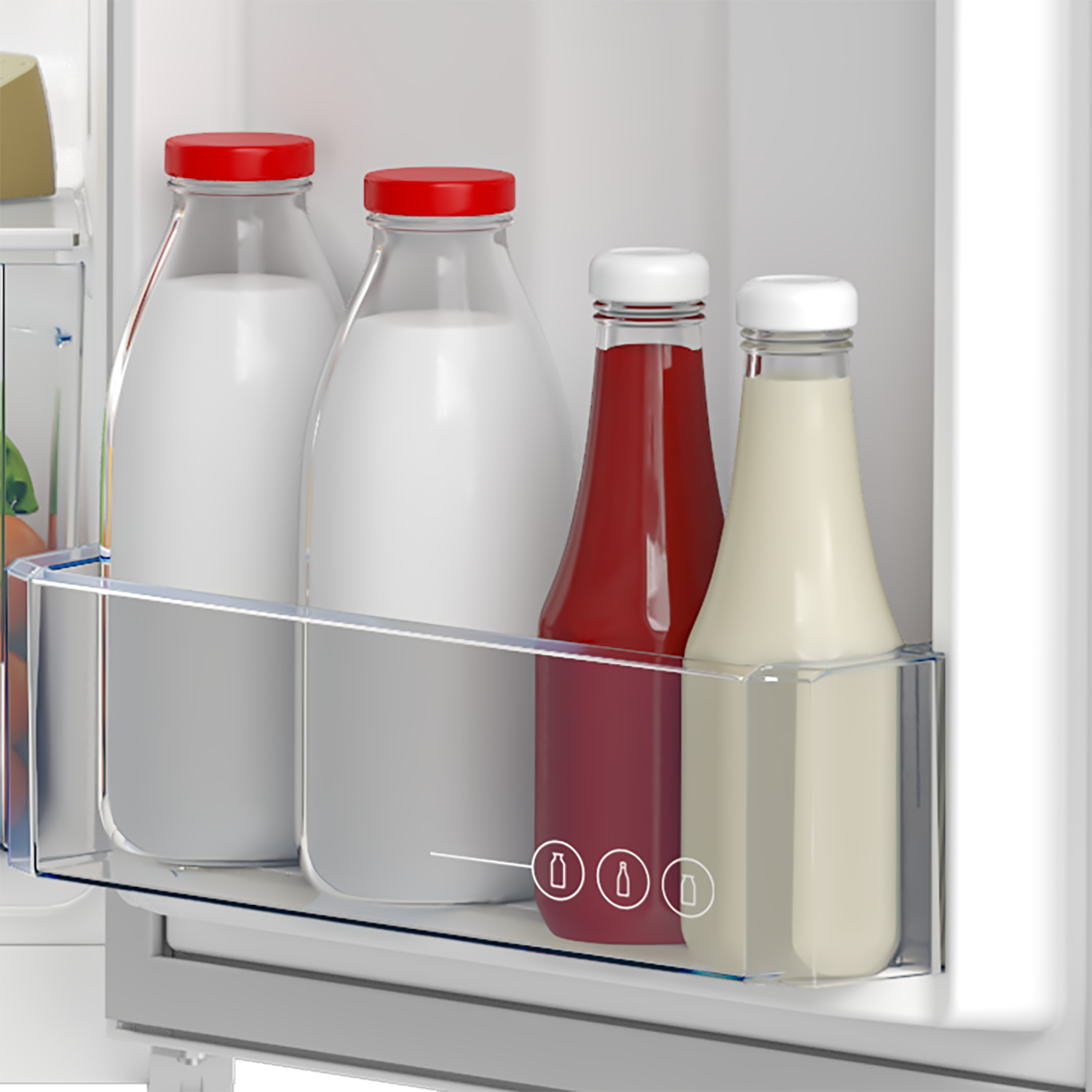 BEKO TS190040N vrijstaande koelkast zonder vriesvak - 82cm BEKO TS190040N vrijstaande koelkast zonder vriesvak - 82cm