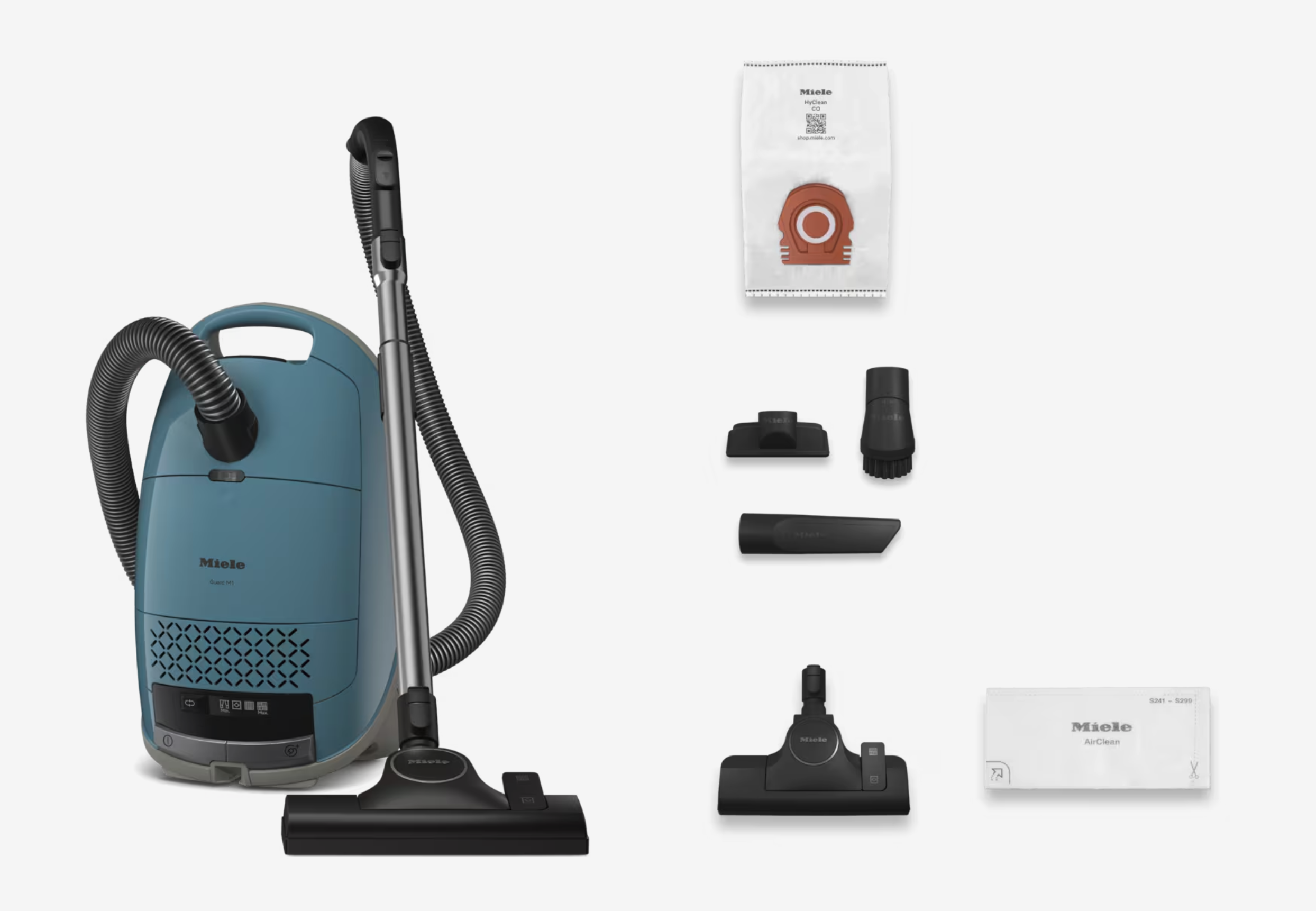 MIELE GUARDM1NORDICBLUE GUARD stofzuiger met zak MIELE GUARDM1NORDICBLUE GUARD stofzuiger met zak