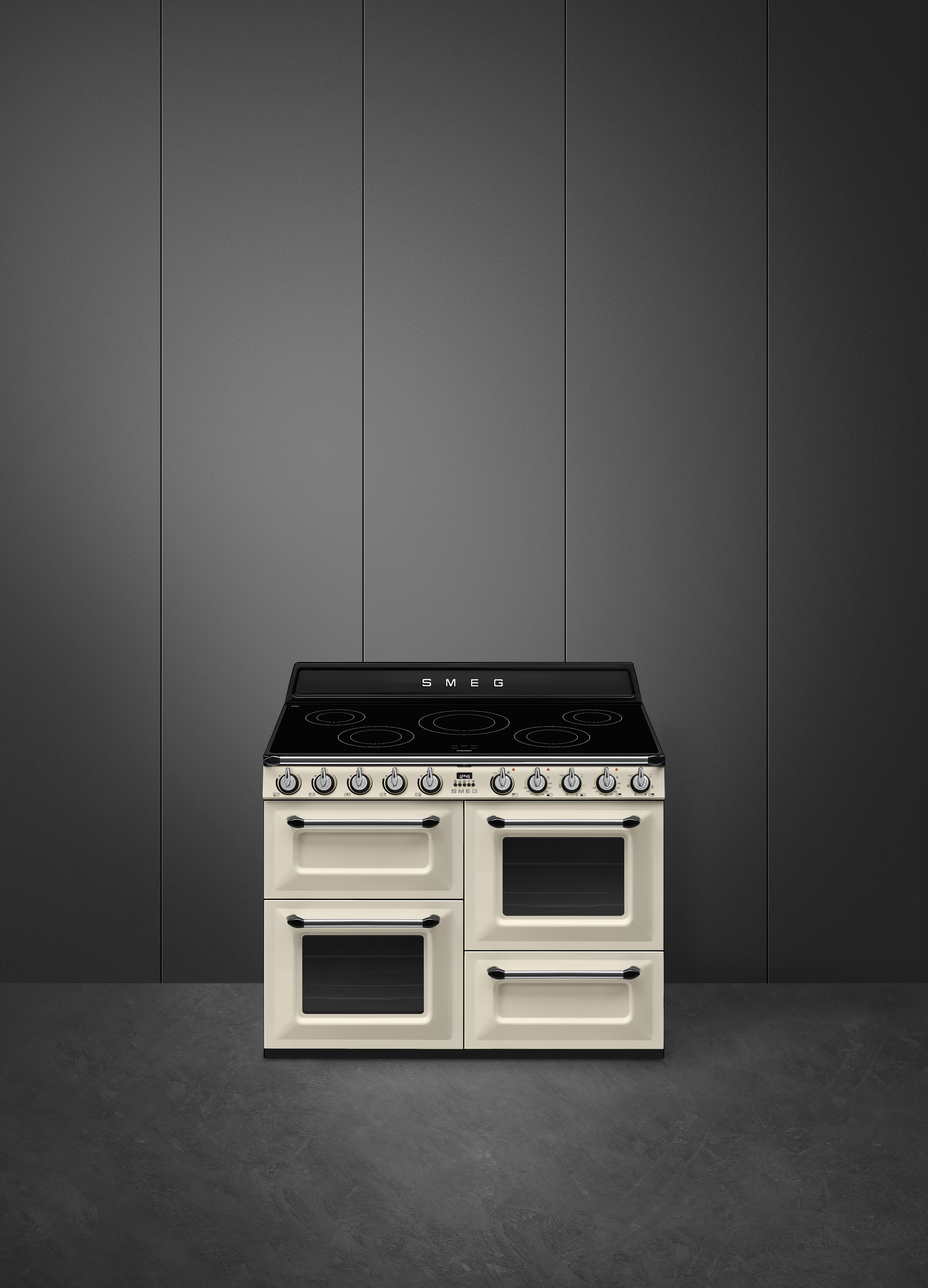 SMEG TR4110IP2 fornuis met inductie kookplaat - 110cm