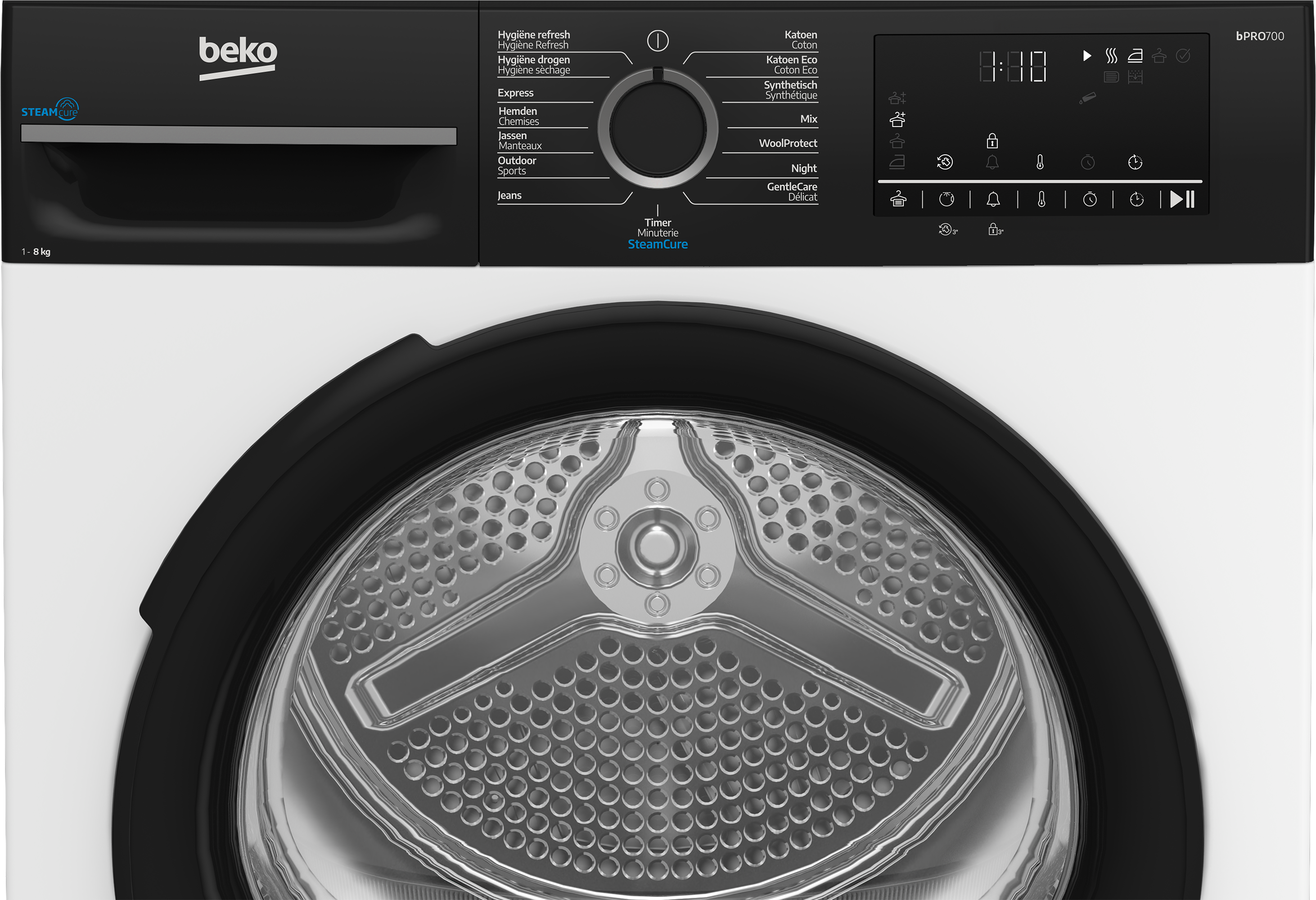 BEKO BM3T3824B droogkast - warmtepomp
