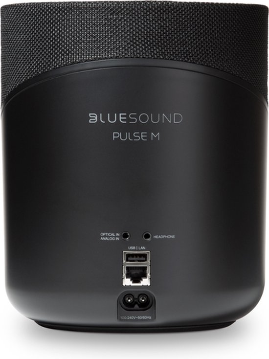 BLUESOUND 511614 Pulse M - Draadloze 360 Luidspreker - Zwart BLUESOUND 511614 Pulse M - Draadloze 360 Luidspreker - Zwart