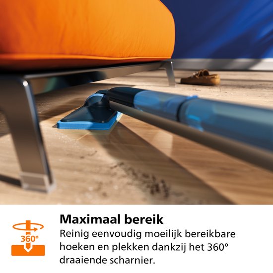 PHILIPS XV5113/01

 OneUp Elektrische Dweil 5000 series - Dweilsysteem - Vloerreiniger - Vuil water opzuigen - 2 standen - 70min dweilen - Geen emmer nodig
