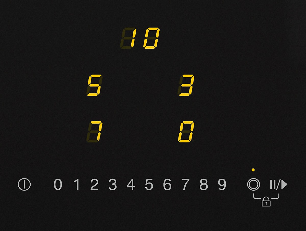 MIELE KM6520FR vitrokeramische kookplaat - 57cm MIELE KM6520FR vitrokeramische kookplaat - 57cm