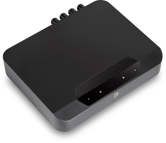 BLUESOUND 511527 Powernode N330 - Draadloze Muziek Streaming Versterker met HDMI - Zwart