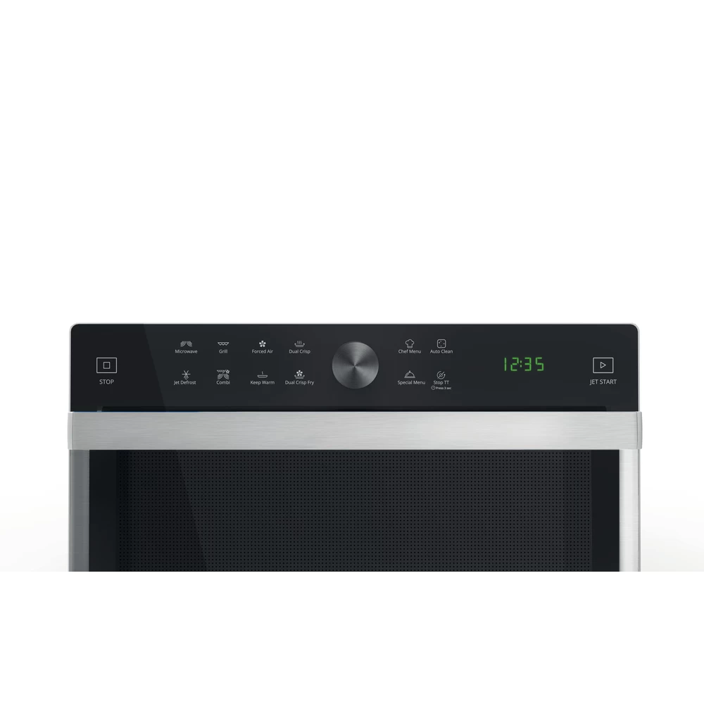 WHIRLPOOL MWSC833SX vrijstaande microgolfoven - combi - 37cm