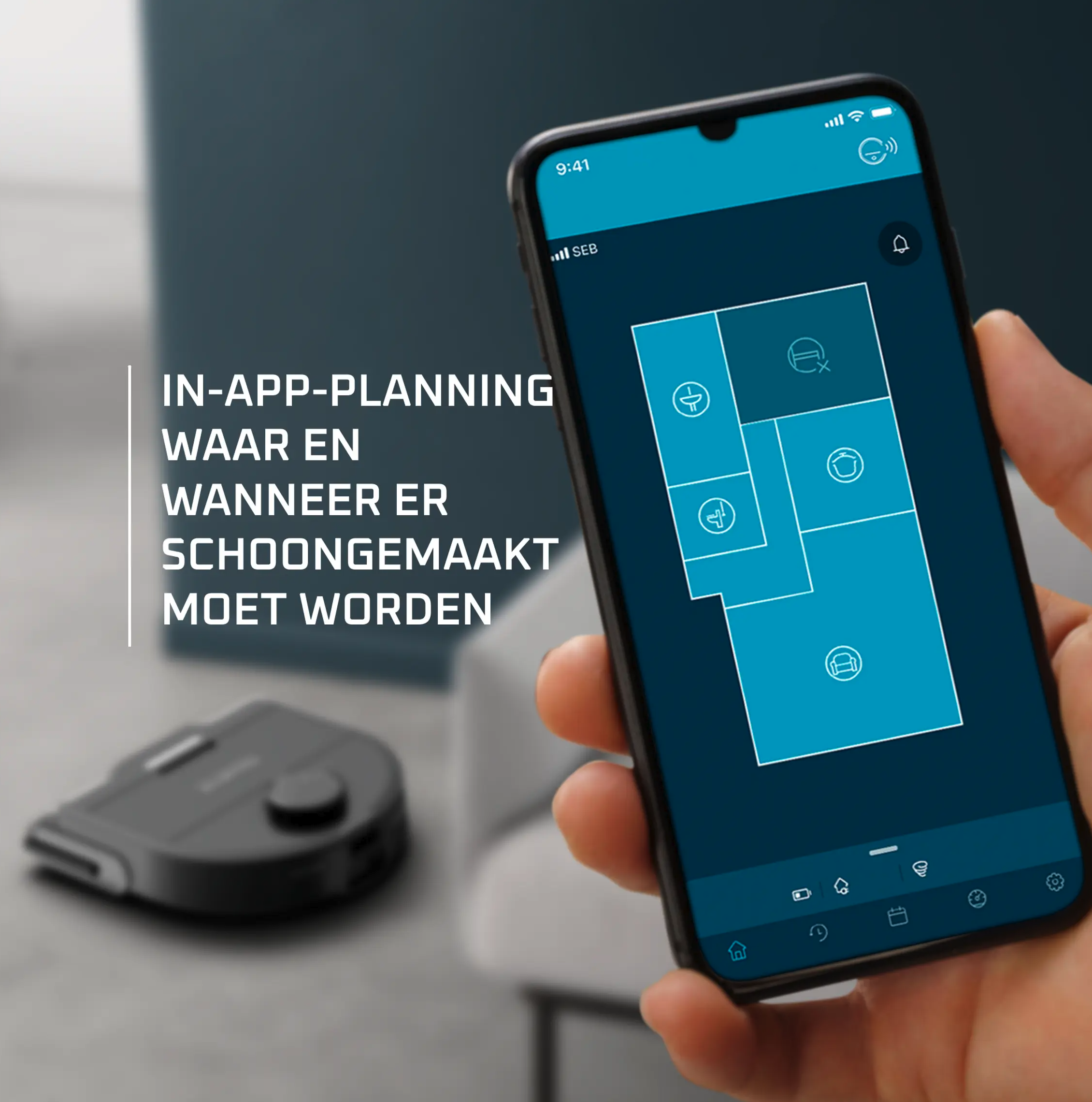 ROWENTA RR9465WH robotstofzuiger