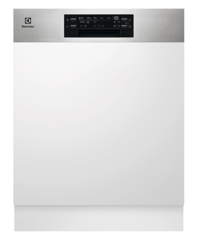 ELECTROLUX EES47300IX 300 vaatwasser met bedieningspaneel ELECTROLUX EES47300IX 300 vaatwasser met bedieningspaneel