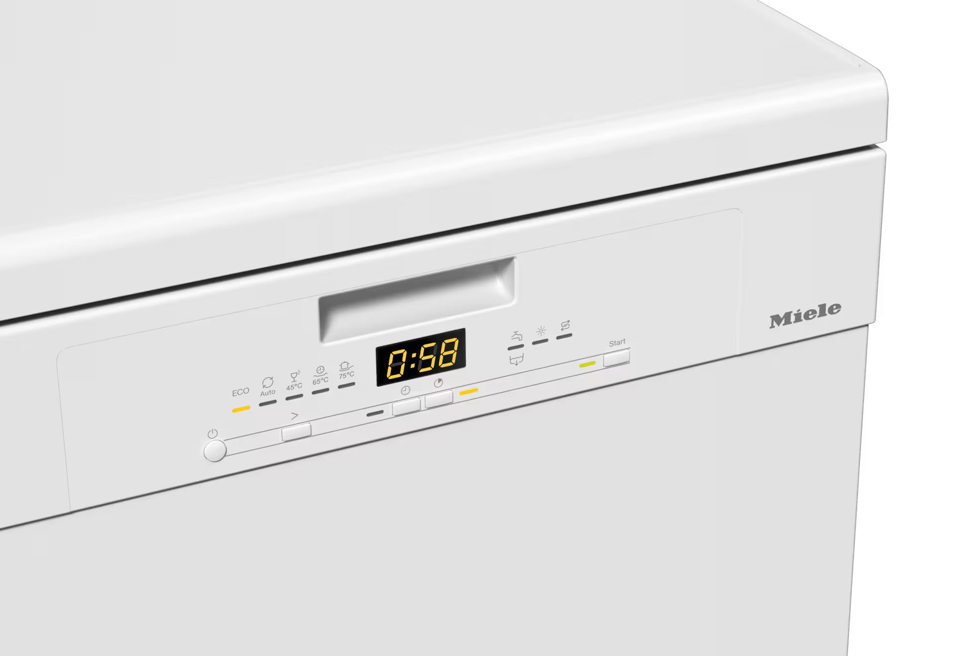 MIELE G5633SCACTIVEBW vrijstaande vaatwasser