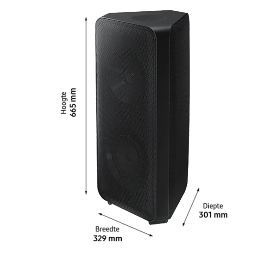 SAMSUNG MX-ST50B/XN luidspreker SAMSUNG MX-ST50B/XN luidspreker