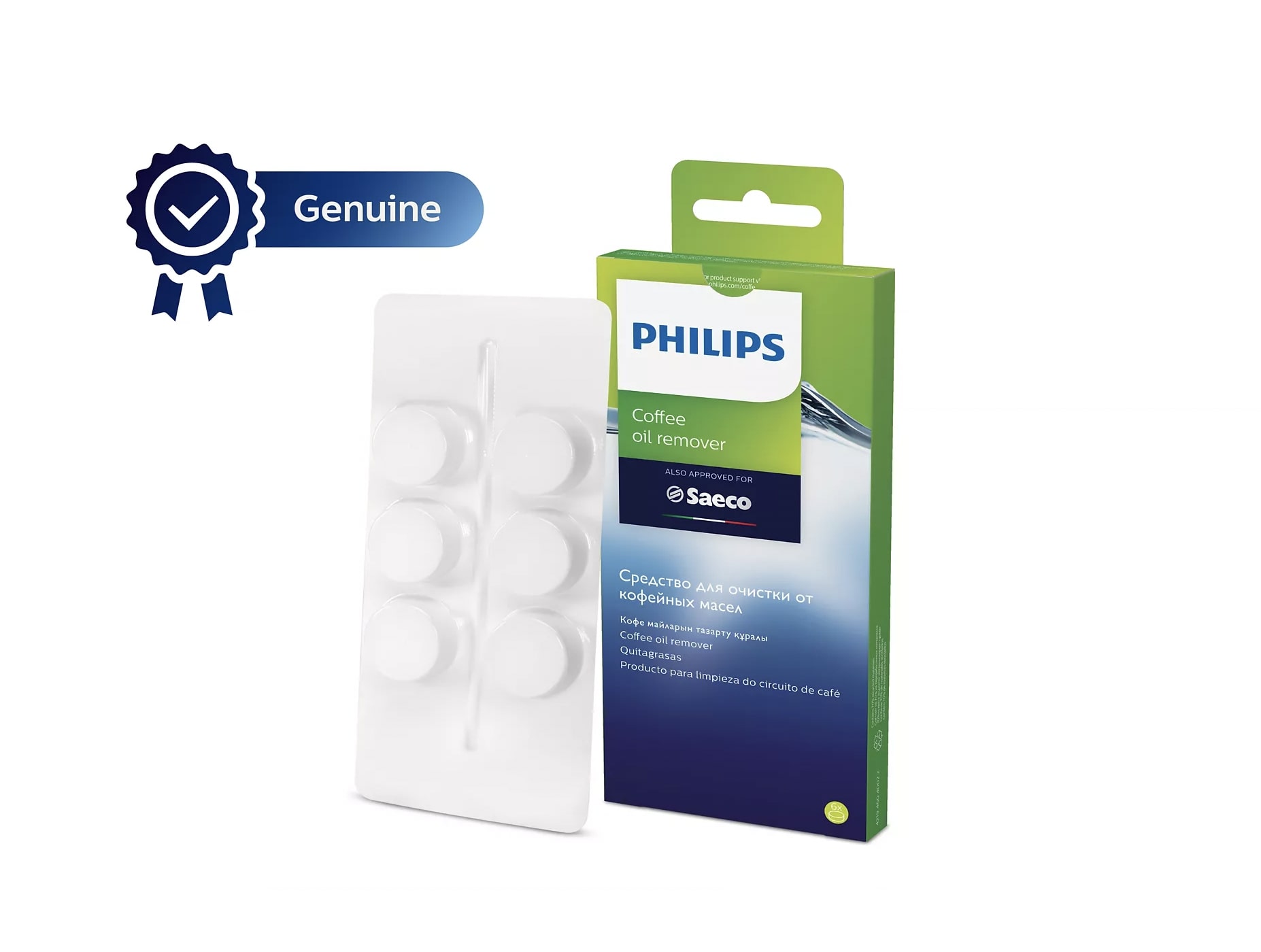 PHILIPS CA6704/10 koffieolieverwijderingstablet PHILIPS CA6704/10 koffieolieverwijderingstablet