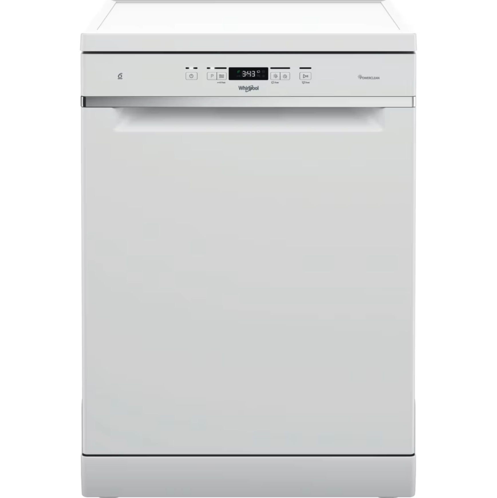 WHIRLPOOL WFC3C42P vrijstaande vaatwasser