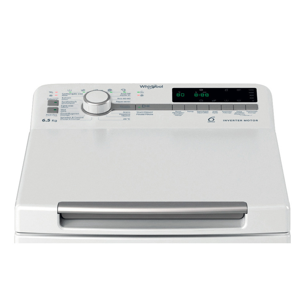 WHIRLPOOL TDLR65261BSBE wasmachine - bovenlader