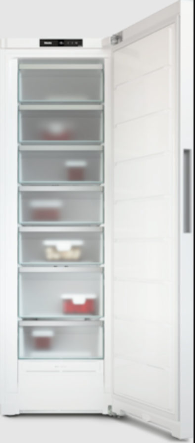 MIELE FN4372EWS vrijstaande vriezer - 185cm
